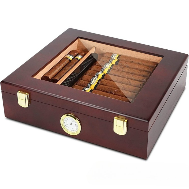 Cigar Humidor Box Cigar Case w - Men Accessories Gift Box ulasan dan harga