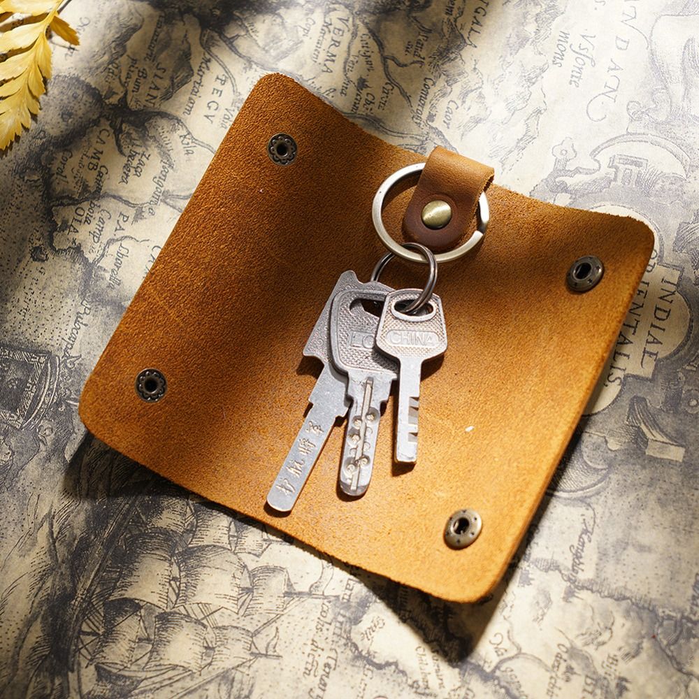 Genuine Leather Mini Key Bag M - Men'S Accessories High End ulasan dan harga