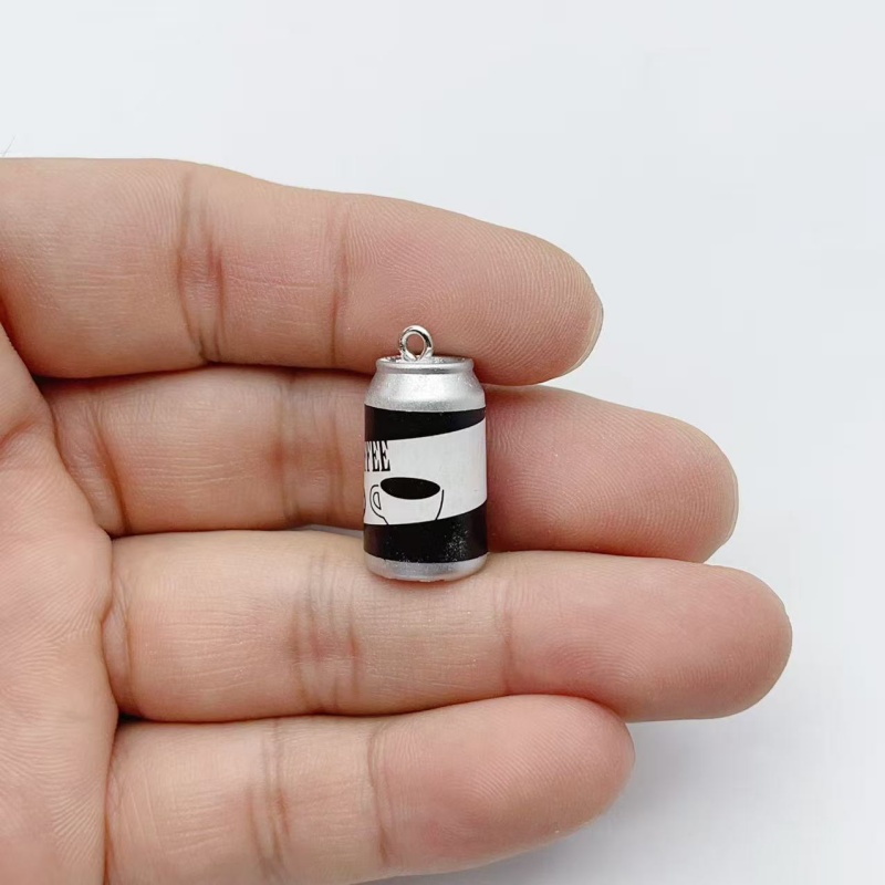 10Pcs Mini Simulation Beverage - Men Keychain Accessories ulasan dan harga