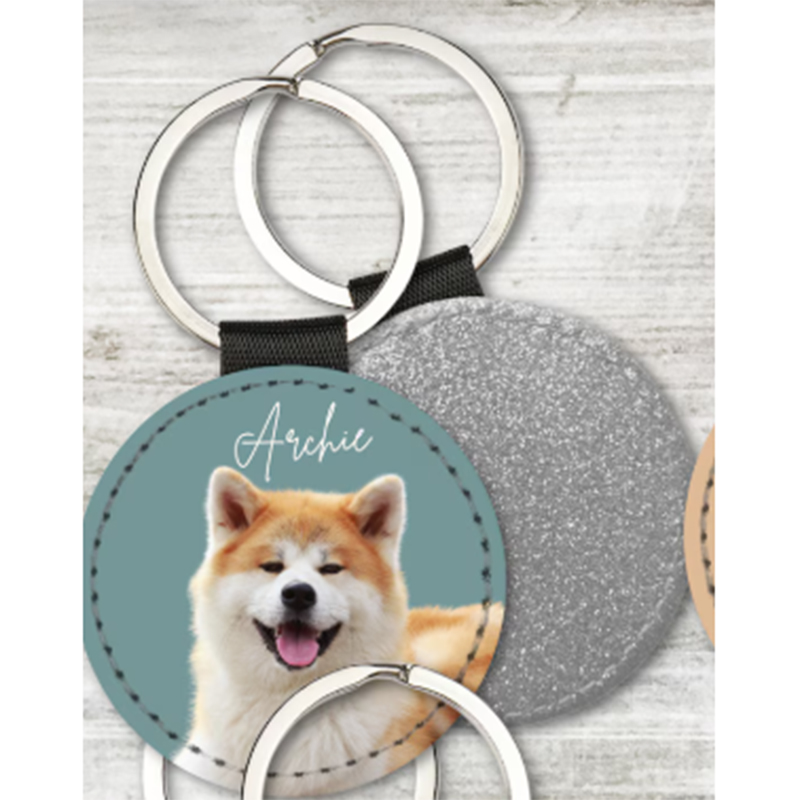 Custom Pet Photo Keychain Pers - Men Keychain Accessories ulasan dan harga
