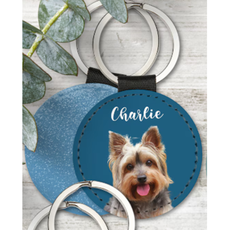 Custom Pet Photo Keychain Pers - Men Keychain Accessories ulasan dan harga