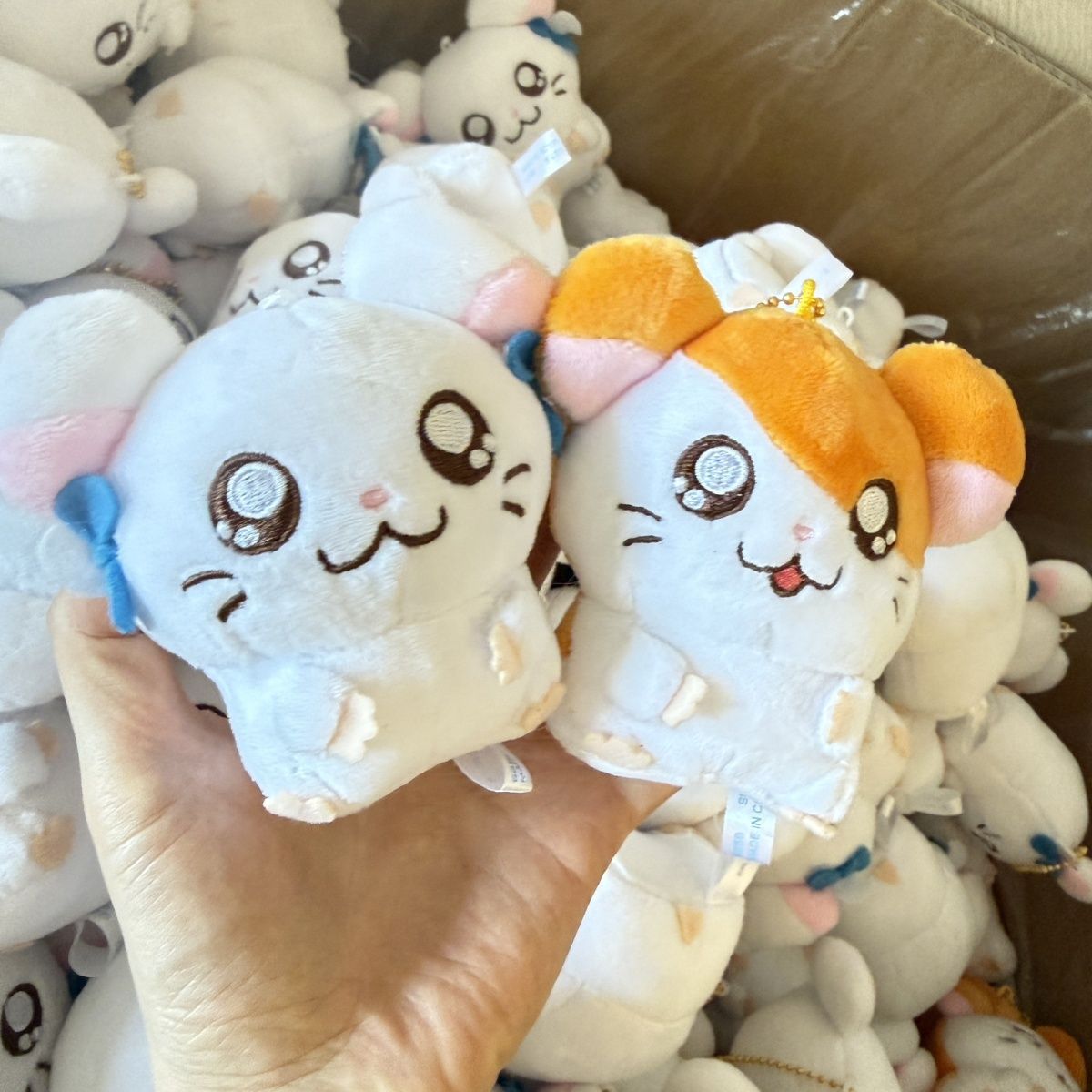 Cute Hamtaro Bijou Hugging Plu - Men Keychain Accessories ulasan dan harga