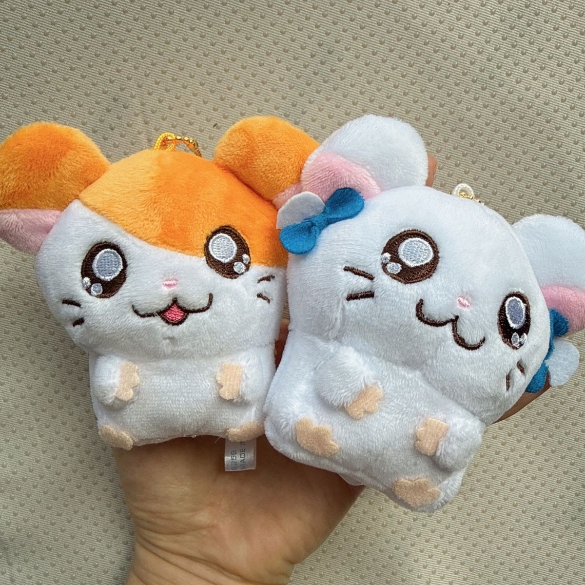 Cute Hamtaro Bijou Hugging Plu - Men Keychain Accessories ulasan dan harga