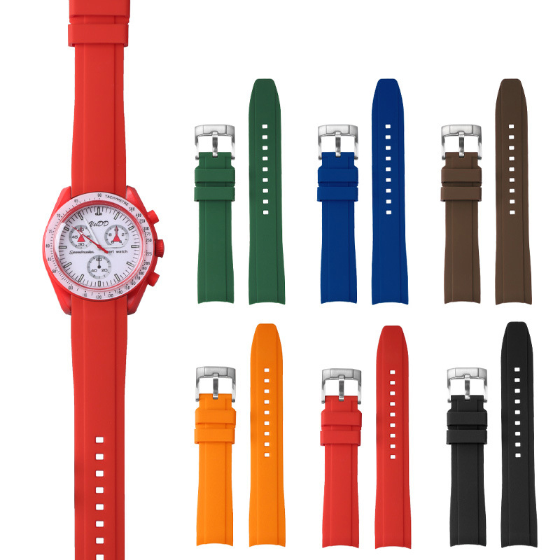 20mm 22mm High Quality Soft Si - Men'S Accessories High End ulasan dan harga