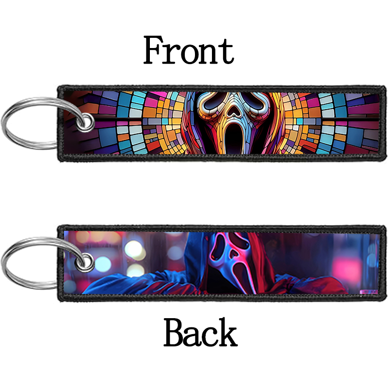 GHOST FACE Key Chain for Men W - Men Keychain Accessories ulasan dan harga
