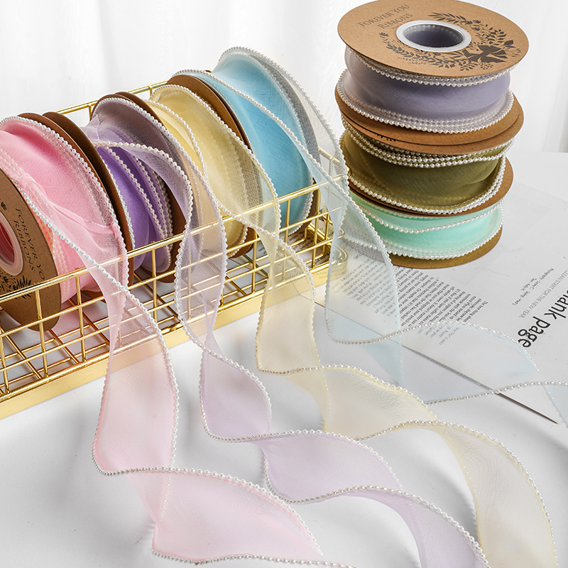 5meters/roll 4CM Width Pearl E - Men Accessories Bouquet ulasan dan harga