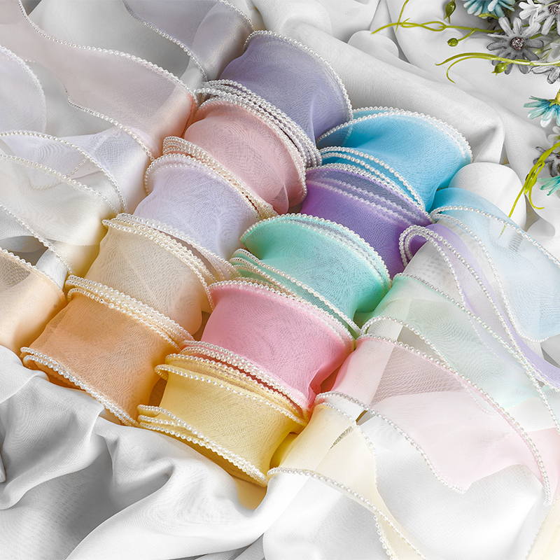 5meters/roll 4CM Width Pearl E - Men Accessories Bouquet ulasan dan harga