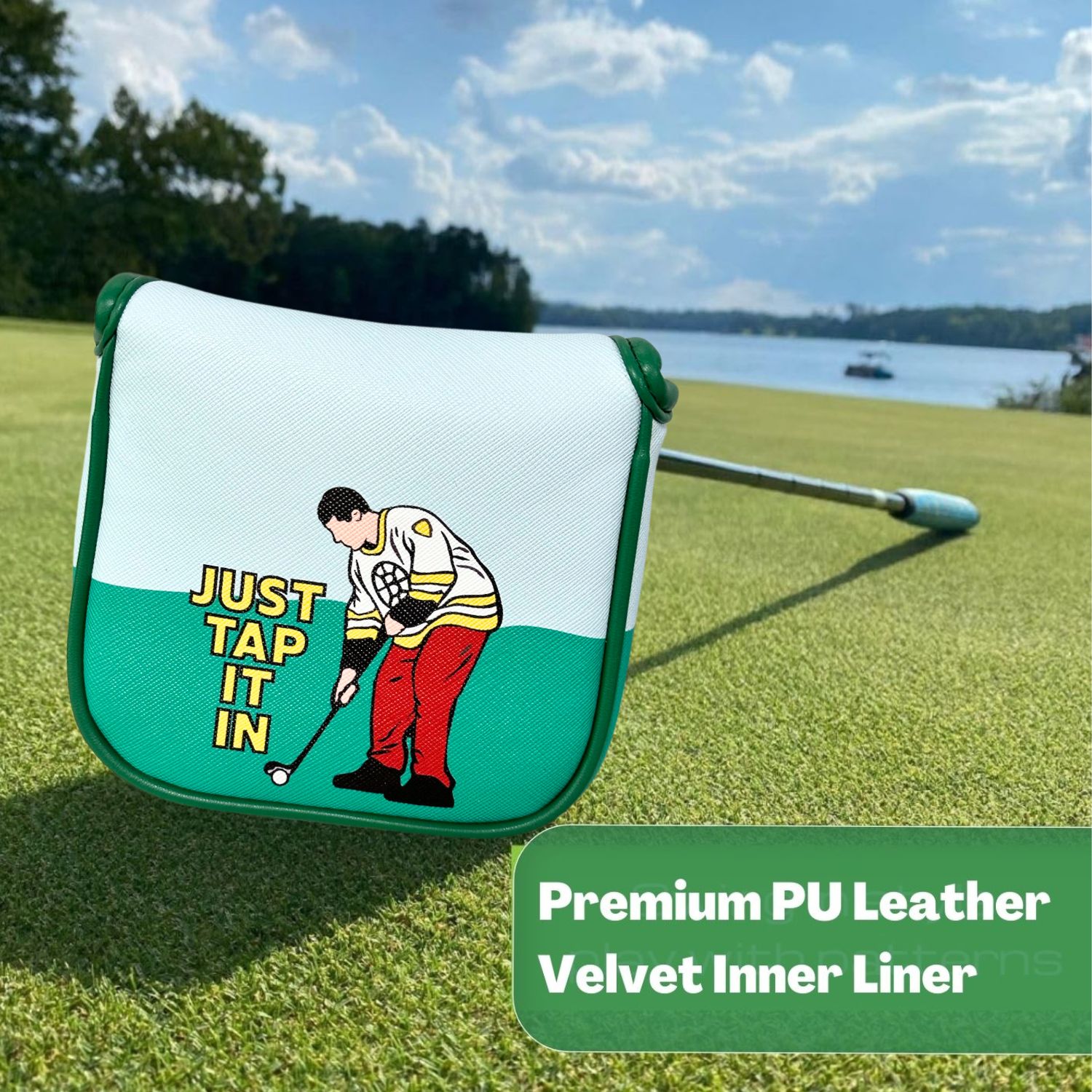 Funny PU Leather Golf Putter C - Men'S Accessories Essentials ulasan dan harga