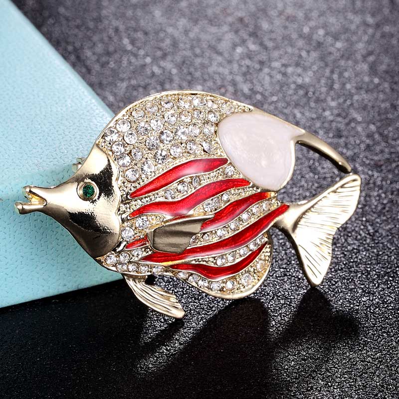 zlxgirl brand Enamel blue red  - Men Accessories Bouquet ulasan dan harga