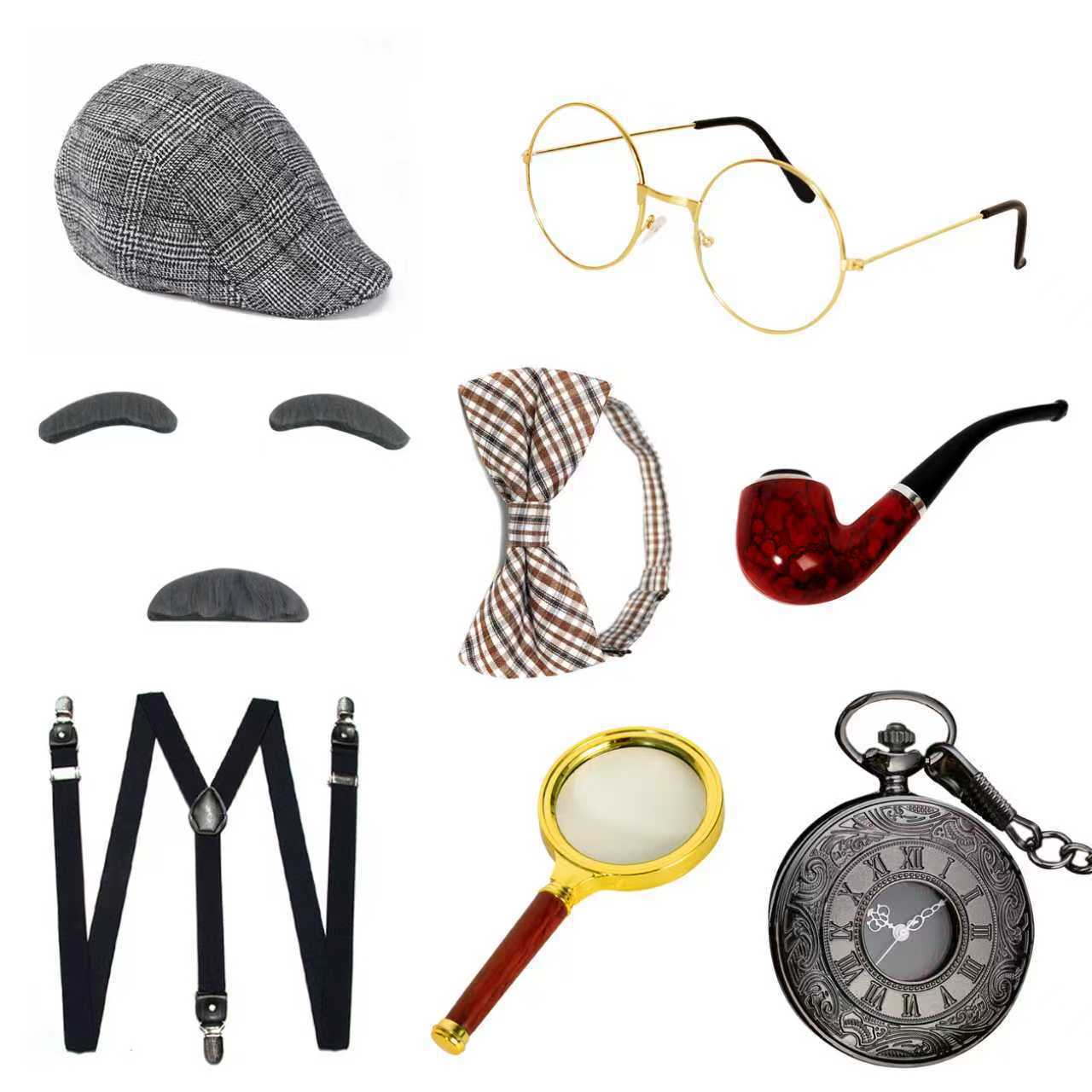 Halloween Festival Old Man Cos - Men Accessories Hat ulasan dan harga