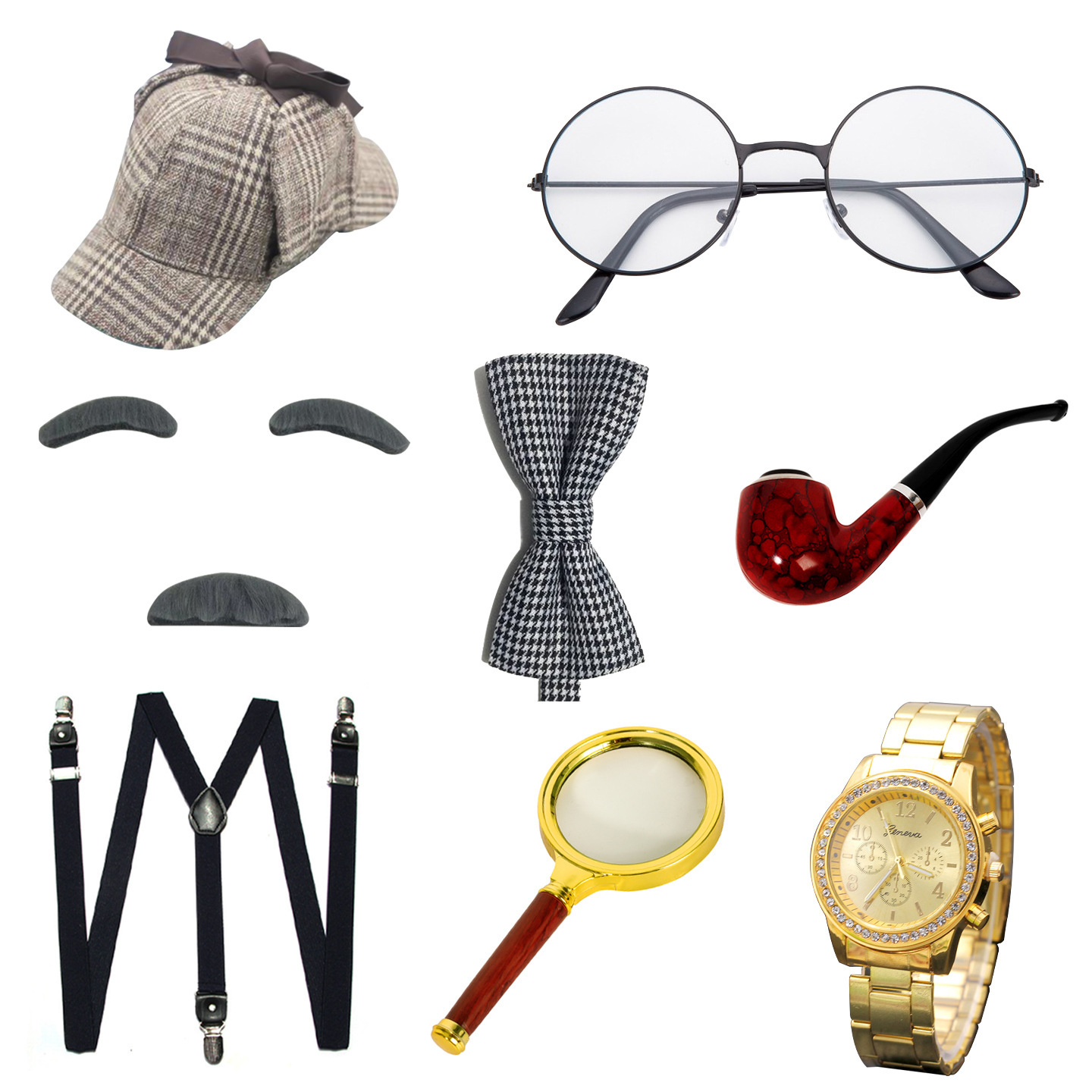 Halloween Festival Old Man Cos - Men Accessories Hat ulasan dan harga