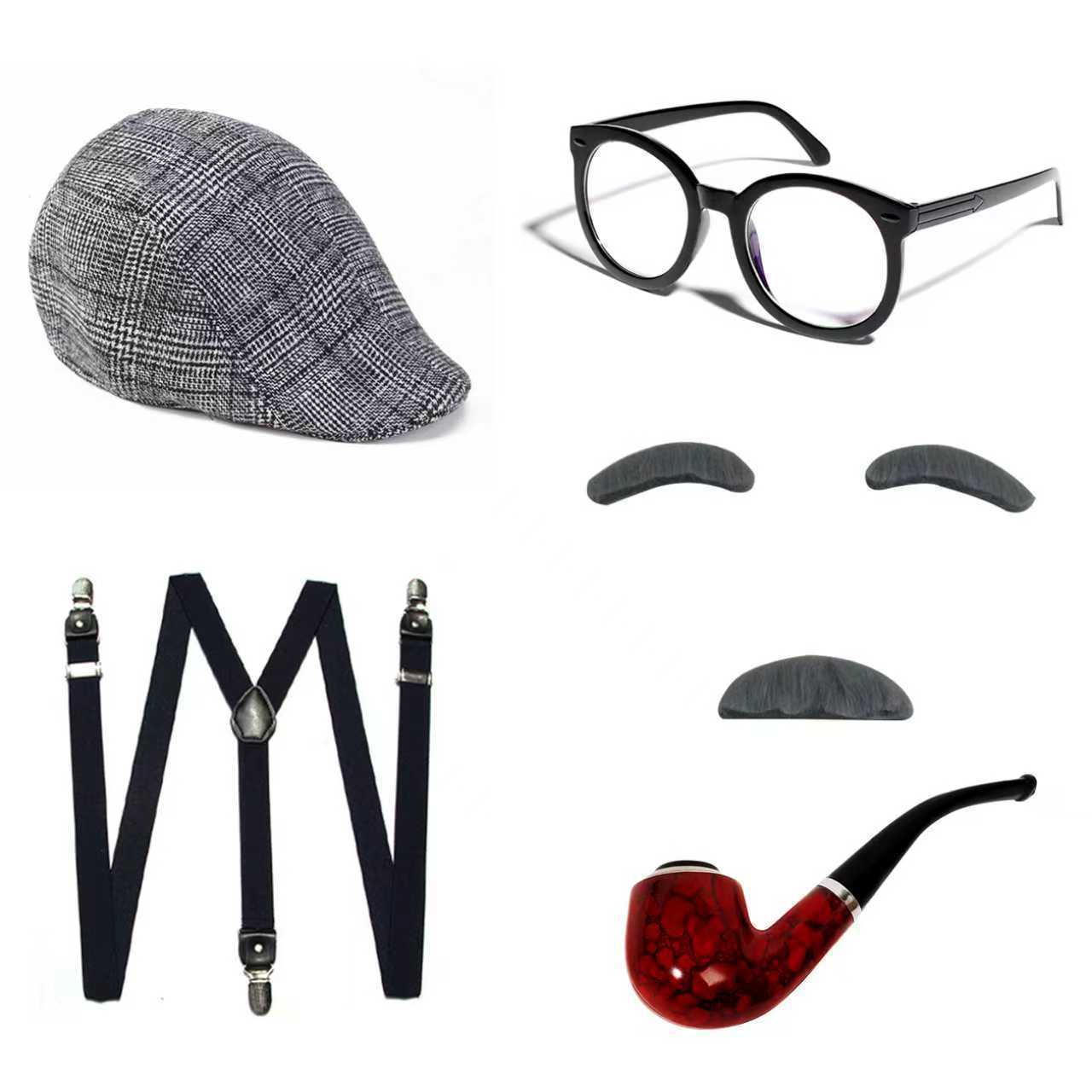Halloween Festival Old Man Cos - Men Accessories Hat ulasan dan harga